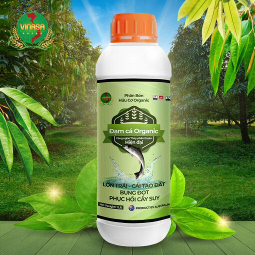 Phân bón đạm cá organic